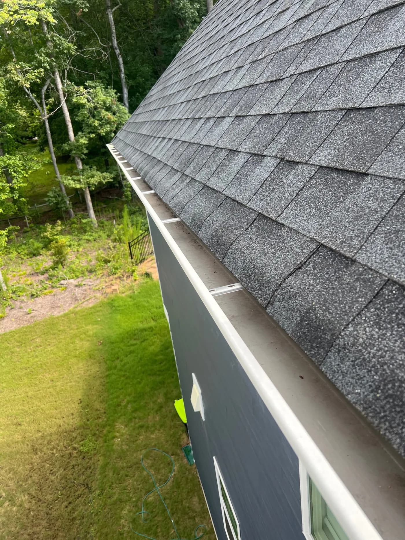 Gutters cleared – overflow prevented