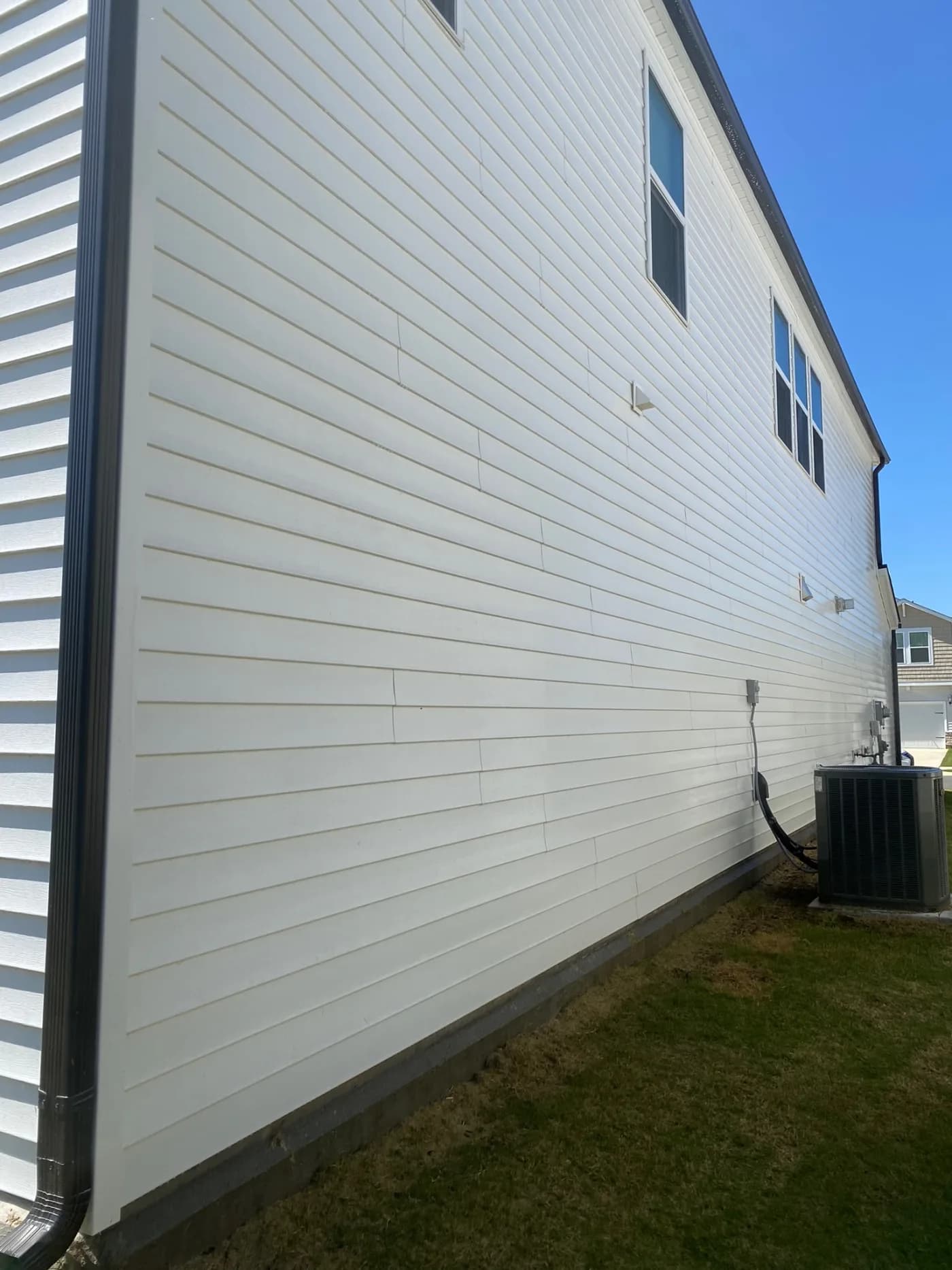 House wash – siding and exterior restored