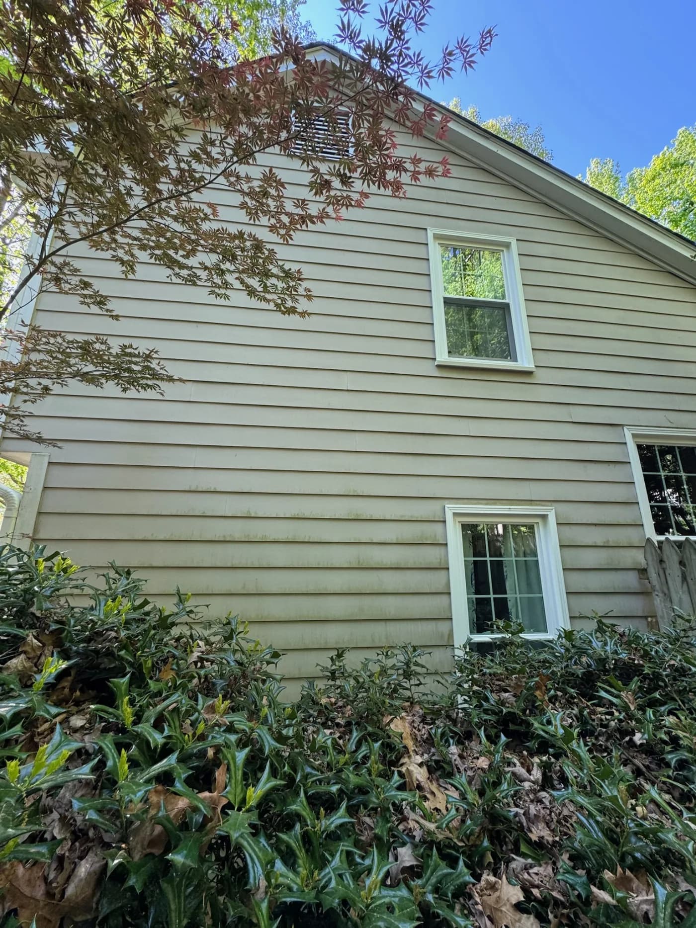Full exterior soft wash