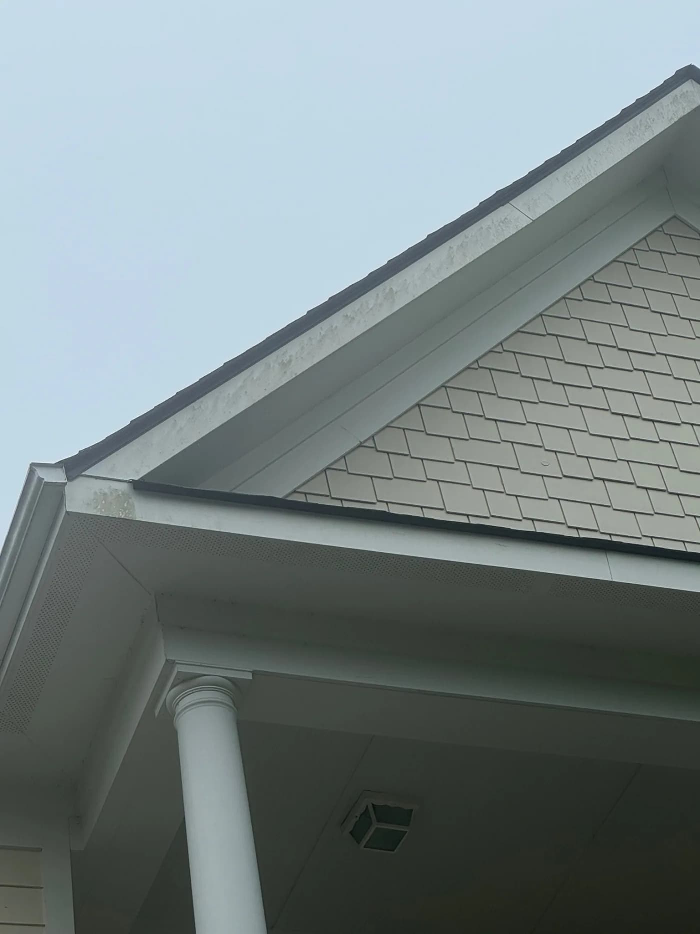 Roof washing – extending shingle life