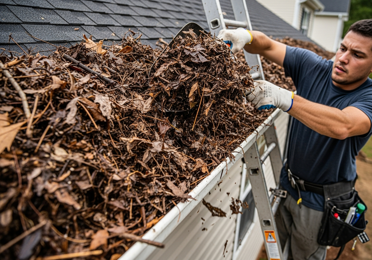 We clear and flush the entire system